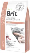Brit Veterinary Diet Renal для кішок з яйцем і горохом