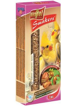 Vitapol Smakers ласощі з горіхами для середніх папуг