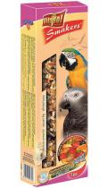 Vitapol Smakers Maxi ласощі з фруктами і горіхами для великих папуг
