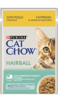 Cat Chow Adult Hairball курка і зелена квасоля в желе