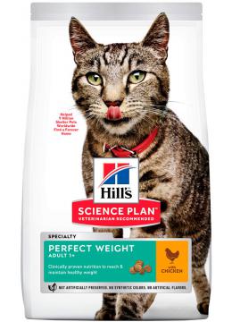 Hill's SP Feline Adult Perfect Weight з куркою