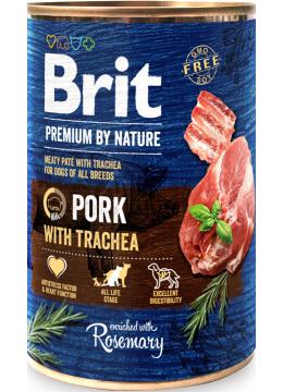 Brit Premium by Nature свинина зі свинячою трахеєю