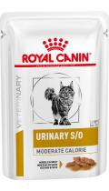 Royal Canin Urinary S/O Moderate Calorie Feline в соусе