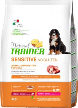 Trainer Natural Sensitive Medium&Maxi Puppy&Junior Duck