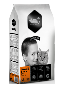 Amity Premium Adult Cat Salmon and Rice