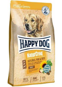 Happy Dog NaturCroq курка і рис
