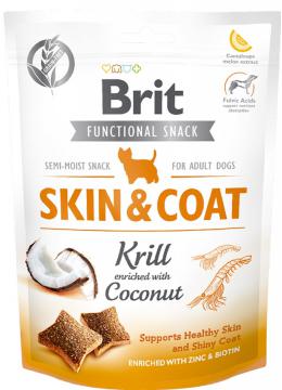 Brit Care Dog Snack Skin & Coat з крилем і кокосом