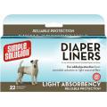 Изображение 1 - Simple Solution Disposable Diaper Liners-Flow Light гігієнічні прокладки для собак, 22шт