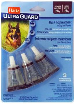 Hartz UltraGuard Flea&Tick 3in1 краплі для собак від 28 кг