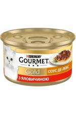Gourmet Gold Соус де-люкс шматочки в соусі з яловичиною