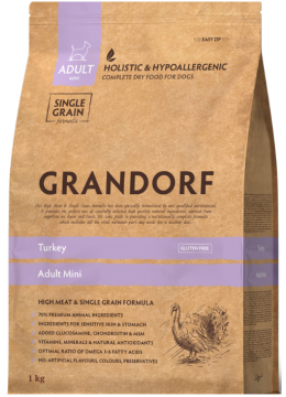 Grandorf Turkey & Brown Rice Adult Mini