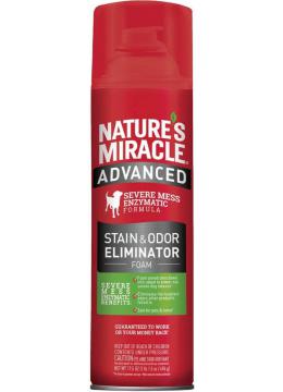 8in1 Nature's Miracle Advanced Dog Stain & Odor Eliminator аерозоль-піна з посиленою дією від запахів собак