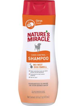 8in1 Nature's Miracle Shed Control Citrus Шампунь для собак з цитрусом контроль линьки