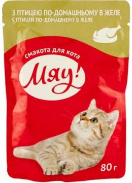 Мяу! Птах в желе пауч