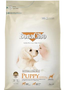 BonaCibo Puppy Chicken & Rice with Anchovy