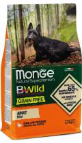 Monge BWild Grain Free Mini Adult з качкою