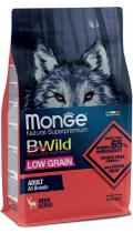 Monge BWild Low Grain All Breeds Adult з олениною