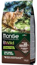 Monge BWild Grain Free Cat Large Breed з м'ясом буйвола