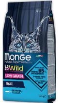 Monge BWild Low Grain Adult Cat з анчоусом
