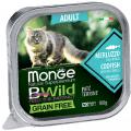 Изображение 1 - Monge BWild Grain Free Cat Adult c тріскою і овочами паштет