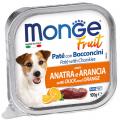 Изображение 1 - Monge Dog Fruit c качкою і апельсином шматочки в паштеті