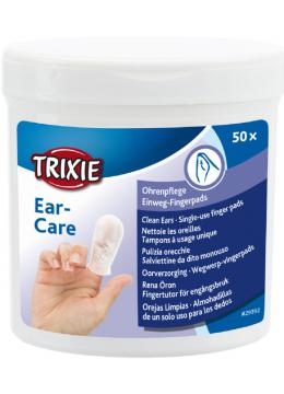 Trixie серветки очищаючі для вух на палець