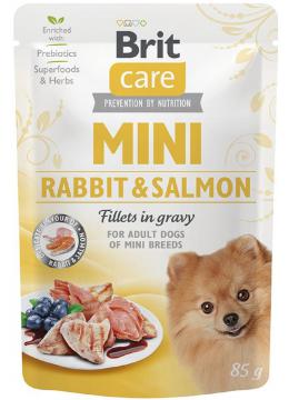 Brit Care Mini філе кролика і лосося в соусі