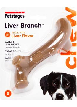 Petstages Liver Branch іграшка гілка з ароматом печінки