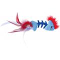 Изображение 1 - Petstages Feather Fish Bone іграшка рибка з пір'ям