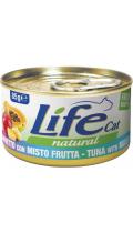 LifeCat тунець з фруктовим міксом в соусі