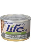 LifeCat Lericette тунець з анчоусами і крабами