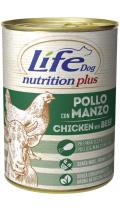 LifeDog Nutrition Plus Adult з куркою і яловичиною