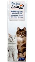 AnimAll VetLine Malt Fitopaste Фітопаста для виведення шерсті у котів