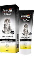 AnimAll VetLine Malt Fitopaste Фітопаста для виведення шерсті у котів