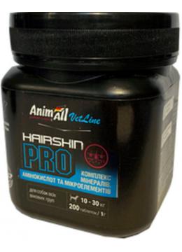 AnimAll VetLine Hair Skin PRO вітамінний комплекс для середніх порід собак