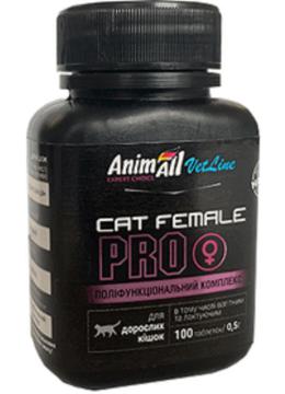 AnimAll VetLine Female PRO вітамінний комплекс для кішок