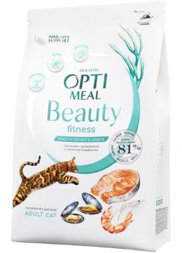Optimeal Beauty Fitness Healthy Weight & Joints для котів