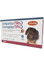 Simparica Trio Таблетки для собак весом  5-10 кг
