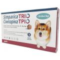Изображение 1 - Simparica Trio Таблетки для собак вагою 10-20 кг