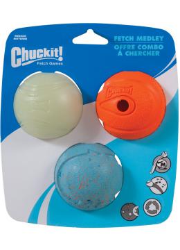 Chuckit Fetch Medley комплект м'ячів