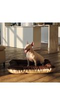 Pet Fashion Лежак Askold Коричнево-бежевий