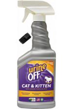 TropiClean Urine Off Спрей для видалення органічних плям і запахів котів