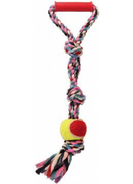 Trixie мотузка з м'ячем