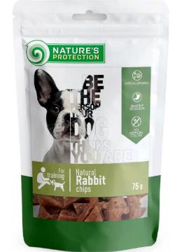 Nature's Protection Snacks For Dogs чіпси з м'яса кролика