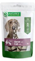 Nature's Protection Snacks For Dogs роли з конини і тріски