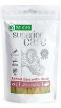 Nature's Protection Superior Care Snacks For Dogs кролячі вуха з качкою