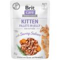 Изображение 1 - Brit Care Cat Pouch Kitten Лосось в желе