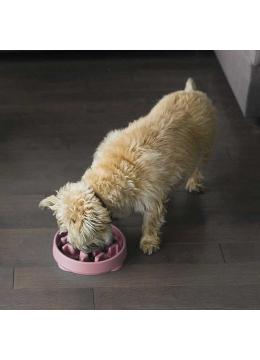 Outward Hound Fun Feeder Slo Bowl Миска-лабіринт для собак рожева