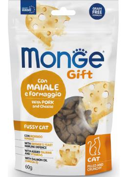 Monge Gift Cat fussy Свинина та Сир