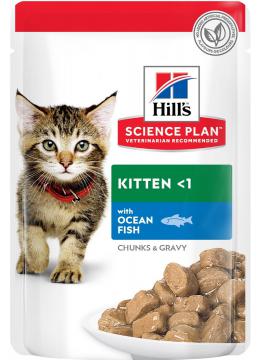 Hill's SP Feline Kitten з океанічною рибою в соусі